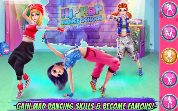 Hip Hop Dance School Game