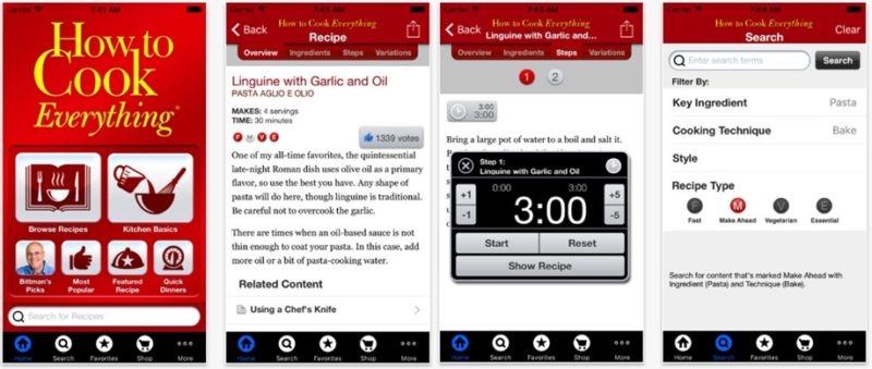 How to Cook Everything app