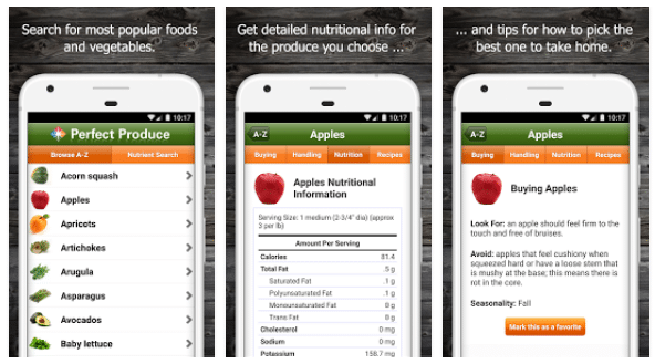 Perfect Produce app