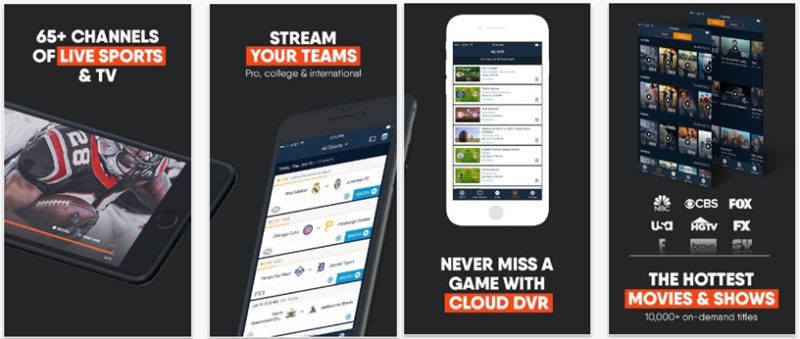 fuboTV Live Sports Streaming Apps