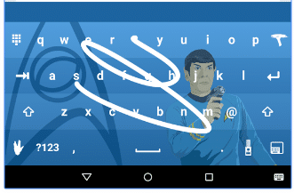 Swype Keyboard Gestures Tips
