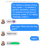 funny tinder pickup line