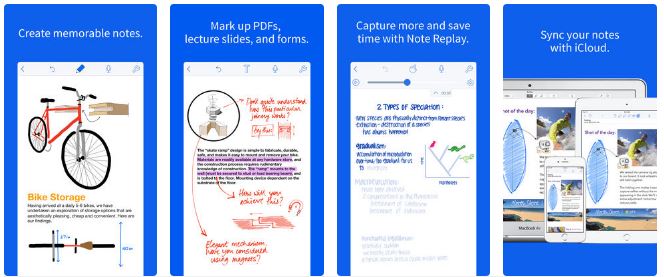 Notability app