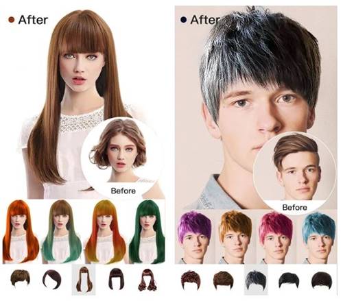 Hair Style Salon&Color Changer