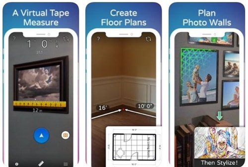 AirMeasure - distance measure apps