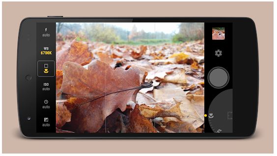 manual camera app