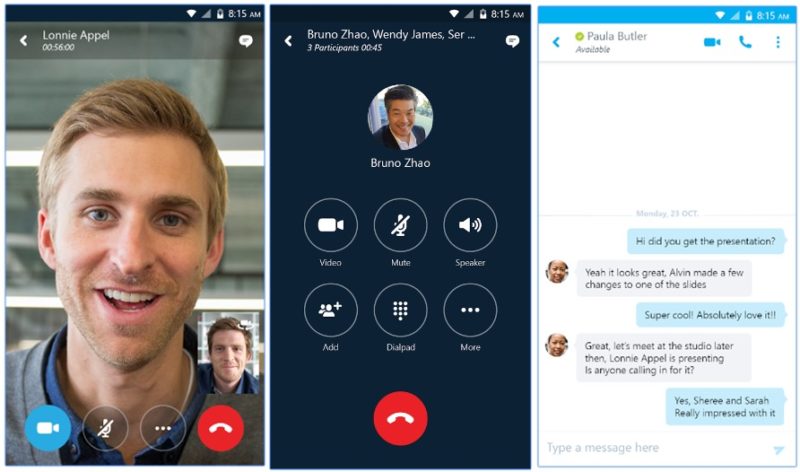 skype for business download