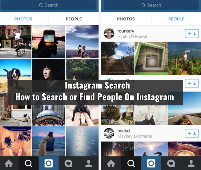 Instagram Search - How to Search or Find People On Instagram