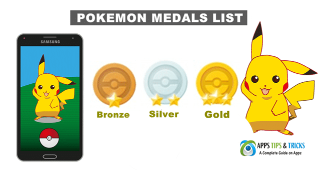Pokemon Go Medals List