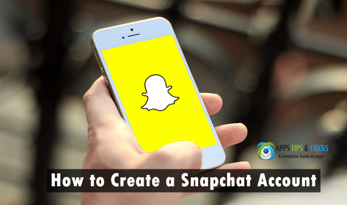 How to Create a Snapchat Account