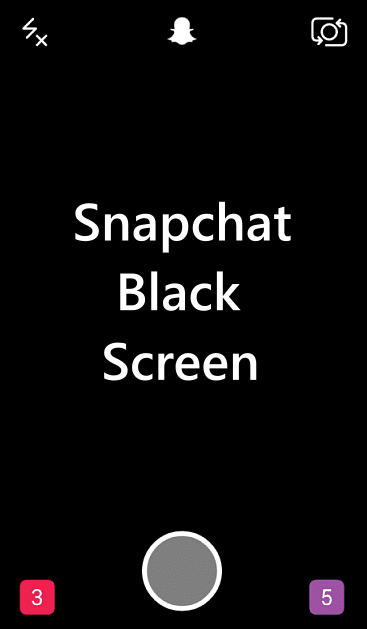how to fix snapchat black screen