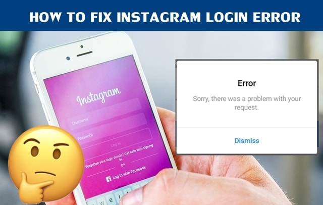 how to fix instagram login error