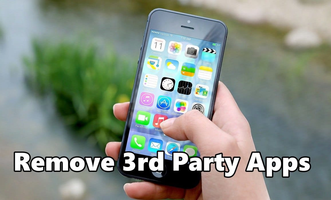 remove third party apps