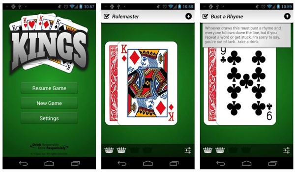 Kings drinking app