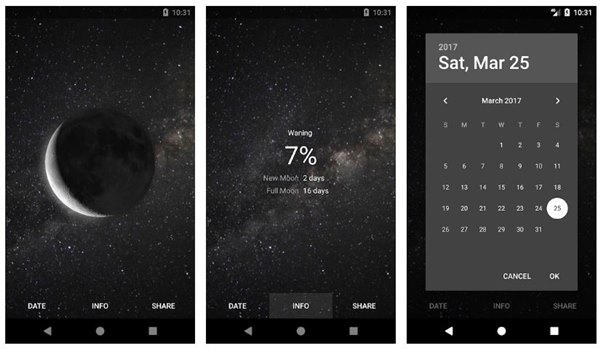 MOON - Current Moon Phase