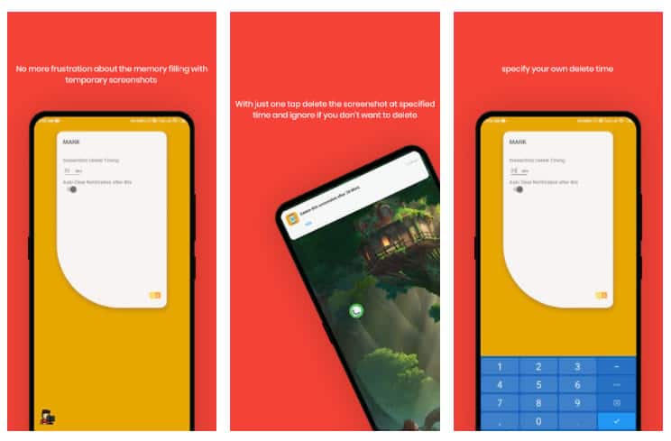 Mark - Auto Screenshot deleter