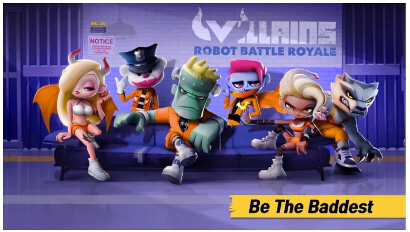 Villains Robot Battle Royale