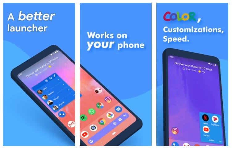 action launcher pixel