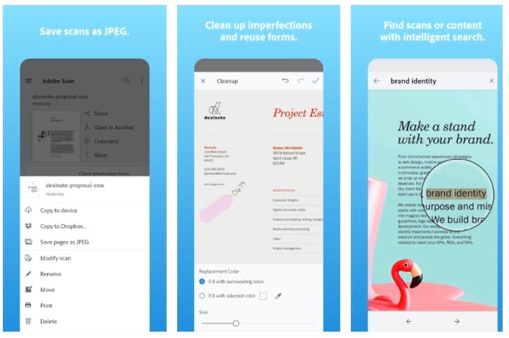 adobe scan app