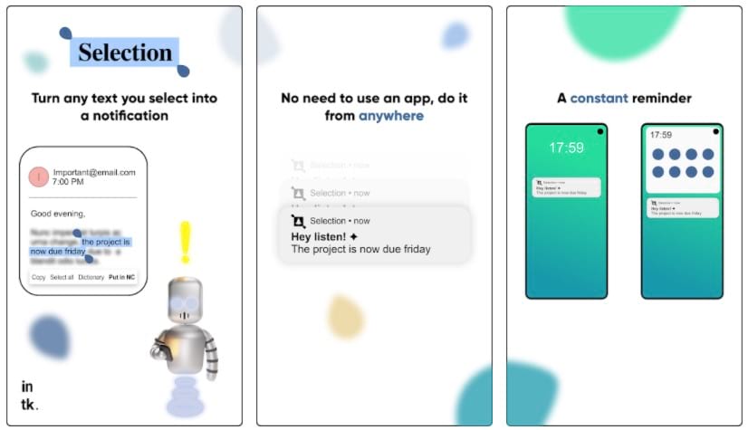 selection app