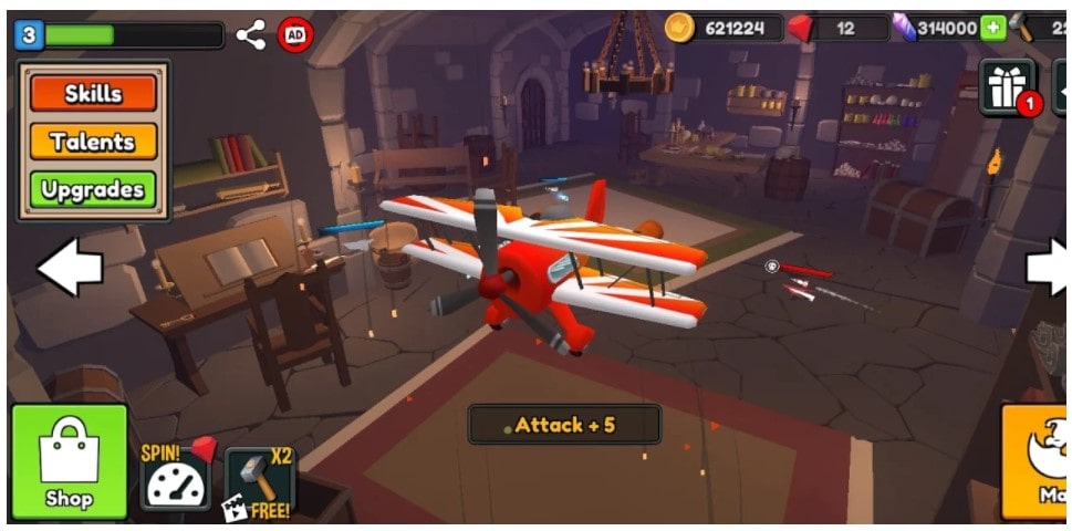 Paper Plane Dogfight 3D