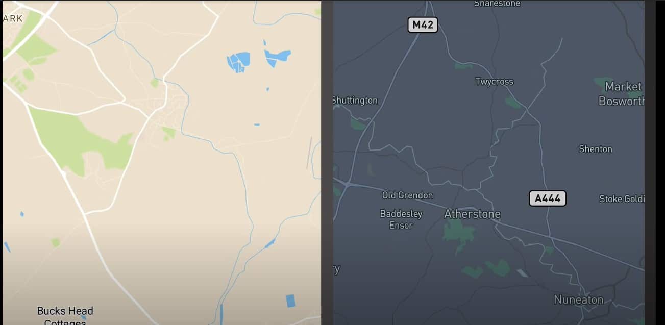 snap map dark